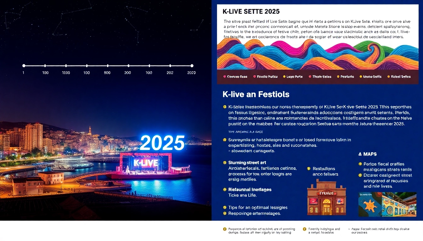 K-Live Sète 2025 : Dates, Programmation, Artistes & Infos